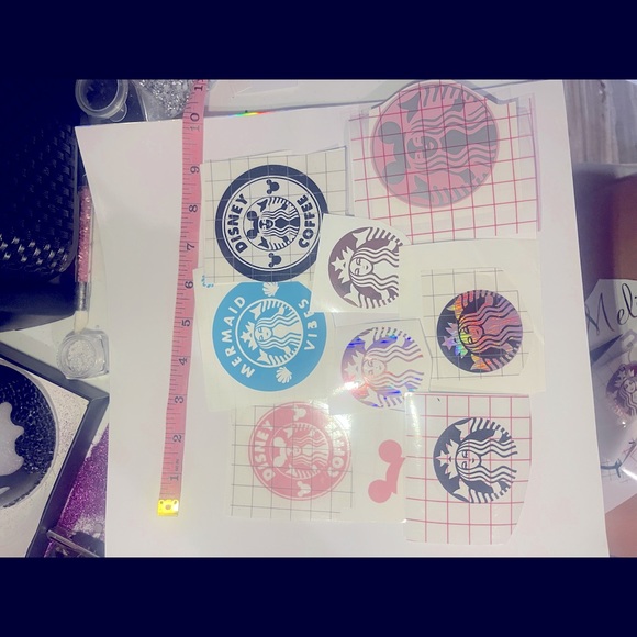 Starbucks Permanent vinyl decals - Picture 2 of 2